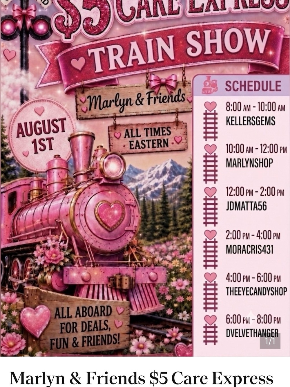 Marlyn & Friends Care Express Train